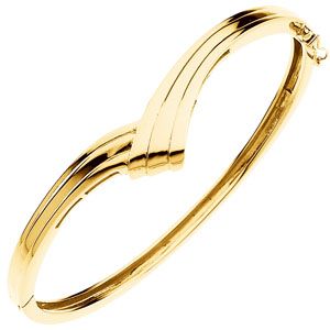 Hinged Bangle Bracelet