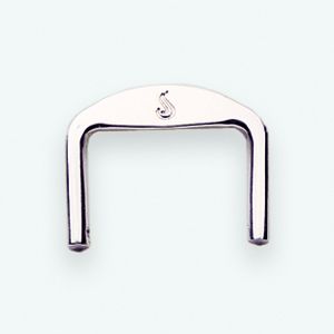 Ladies White Plated Watch Buckle