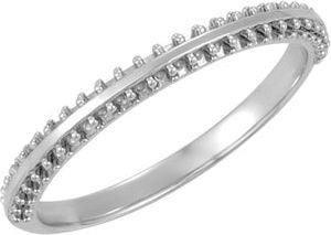 Engagement Mounting or Matching Band