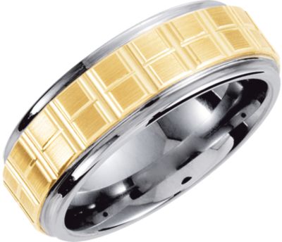 Dura Tungsten&reg: Grooved Band