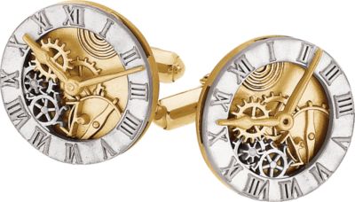 Clock Design Cuff Links