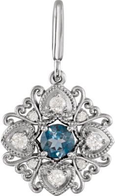Vintage-Inspired Dangle Charm  