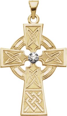 Diamond Cross Pendant