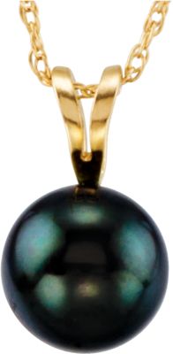 Akoya Black Cultured Pearl Necklace