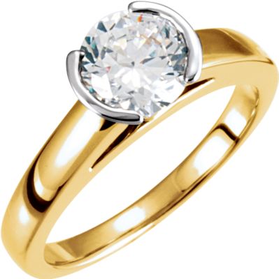 Solitaire Engagement Ring Mounting