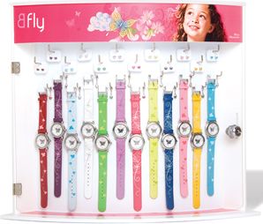 Bfly® Watches, Charms & Earrings Youth Jewelry Selling System