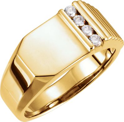 Men's 4 Stone  Ring Mounting