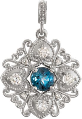 Vintage-Inspired Dangle Pendant or Necklace 