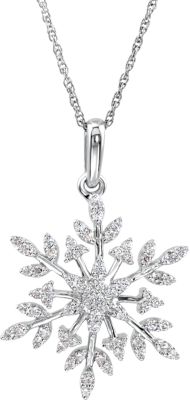 Cubic Zirconia Snowflake 18