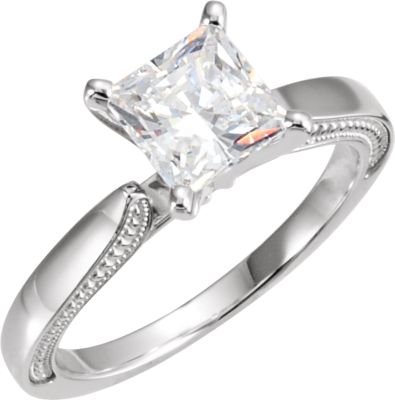 Sculptural-Inspired Engagement Ring Base