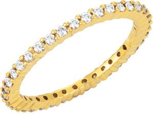 1/2 ct tw Round Diamond Eternity Band