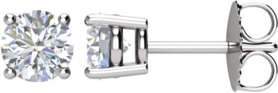 I₁ G-H Diamond Friction Post Stud Earrings