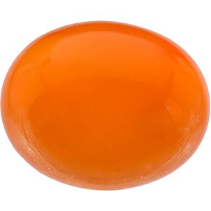 Oval Genuine Neon Carnelian