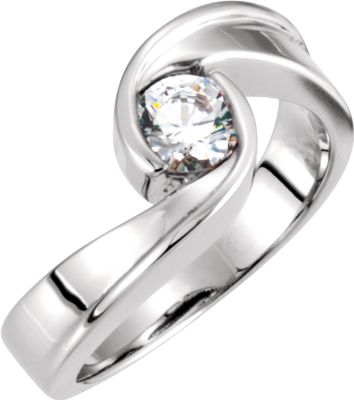 Solitaire Engagement Ring Mounting