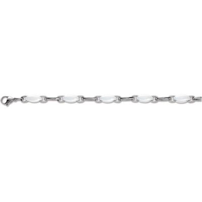 Ceramic Couture&trade; & Stainless Steel Bracelet