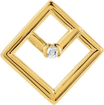 Diamond Shape Pendant Mounting 