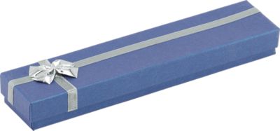 Blue/Silver Layout Bracelet Box Pack of 24