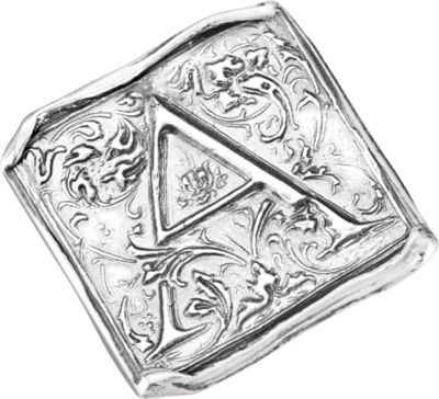 Posh Mommy&reg; Vintage Initial Ring