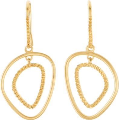 Open Silhouette Dangle Earrings
