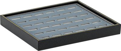 36 Ring Display Tray, Silver Cloud