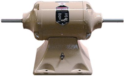 Redwing&trade; Polishing Lathe,Two Spindle, 1/2HP, 115/60Hz