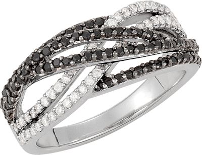 Genuine Spinel & Diamond Ring