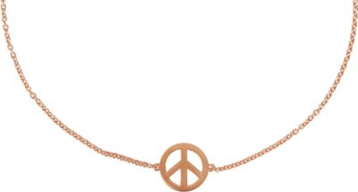 Petite Peace Sign Bracelet