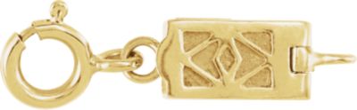 Demika&trade; Filigree Magnetic Clasp with Spring Ring