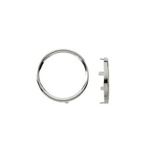Coin Bezel Setting with Tabs