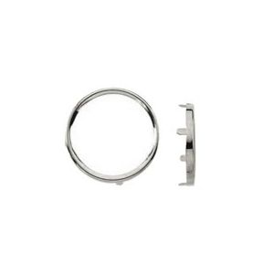 Tab Back Coin Bezel