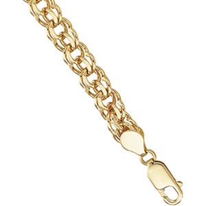 7 mm Solid Charm Bracelet