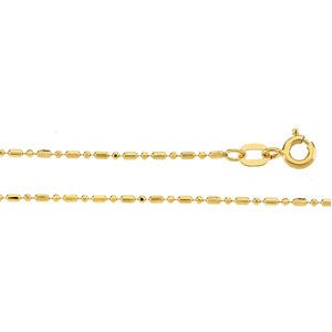 1.25 mm Alternating Diamond-Cut Bead Chain
