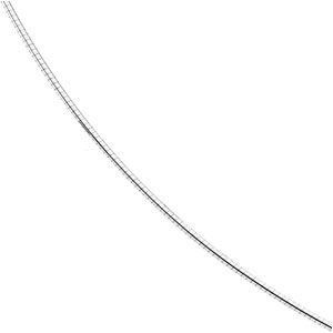1.0 mm Round, Omega Chain