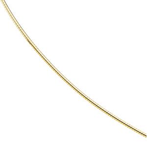 1.5 mm Round, Omega Chain