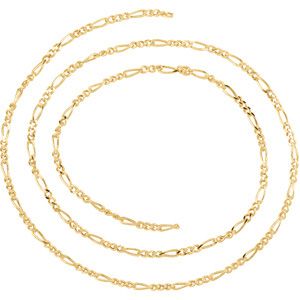 Figaro Chain 2mm