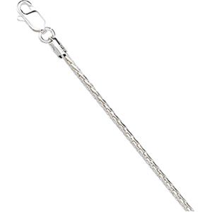 1.75 mm Diamond-Cut Wheat Chain