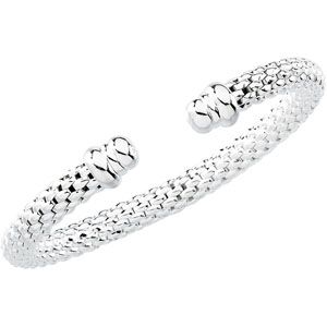 7.25 mm Raspberry Cuff Bracelet