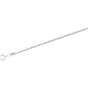 1.25 mm Diamond-Cut Snake Chain
