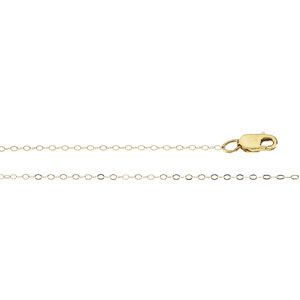 1.0 mm Lasered Titan Gold Curb Chain