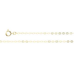 1.5 mm Lasered Titan Gold Cable Chain