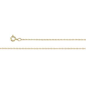 .75 mm Lasered Titan Gold Rope Chain