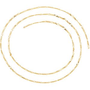 Figaro Chain 1.25mm