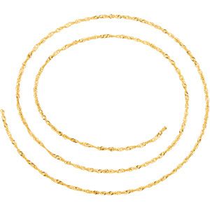 Singapore Chain 1mm