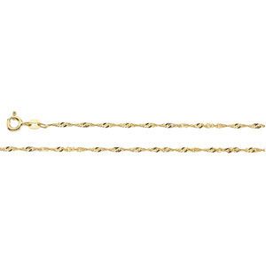 1.0 mm Singapore Chain