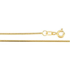 .75 mm Diamond-Cut, Snake Chain