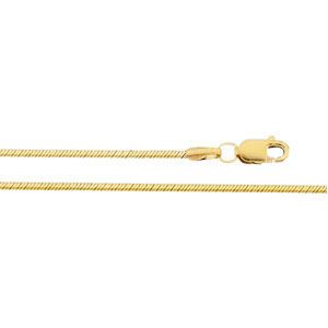 1.0 mm Diamond-Cut, Snake Chain