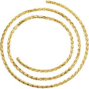Wheat Chain Diamond Cut 2.75mm