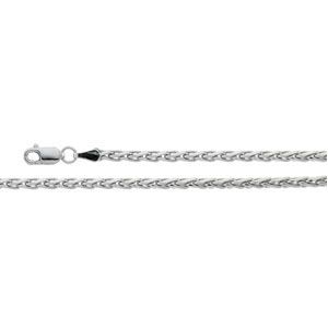 2.75 mm Diamond-Cut Wheat Chain