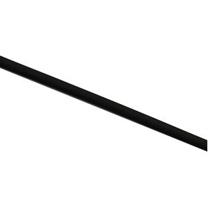 Black Rubber Cord Necklace - 3mm