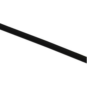 Black Rubber Cord Necklace - 4mm